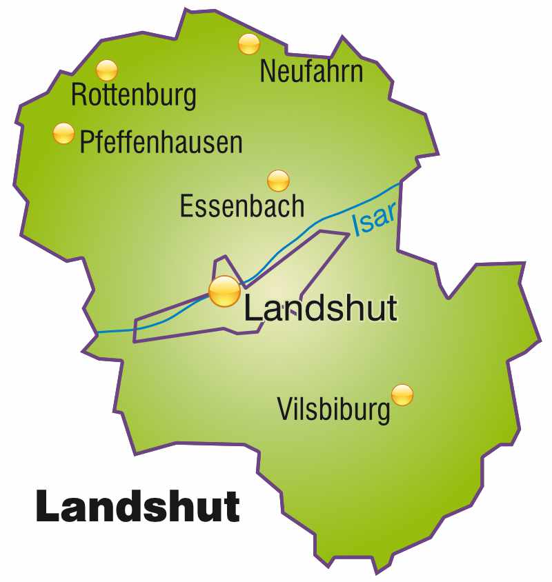 Einsatzorte im Landkreis Landshut